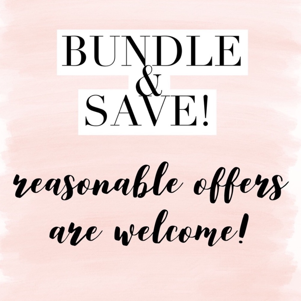 BUNDLE 10% OFF 2 or more items